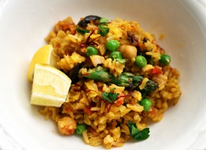 Paella Jardin